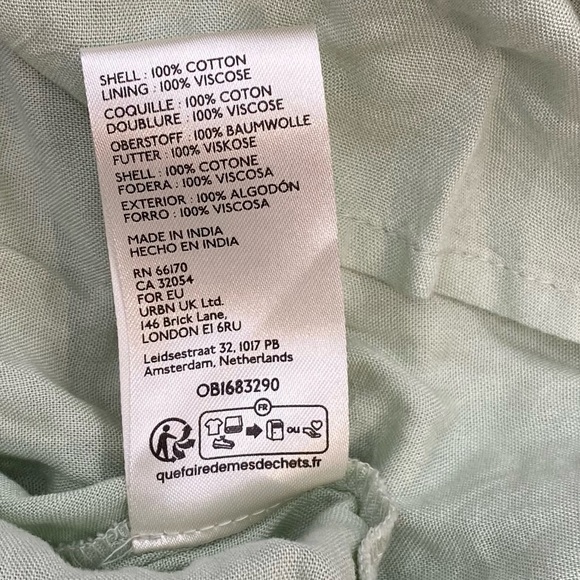 NWT Free People On My Level Maxi Dress in Milky Green Mint Size Medium - Picture 11 of 12